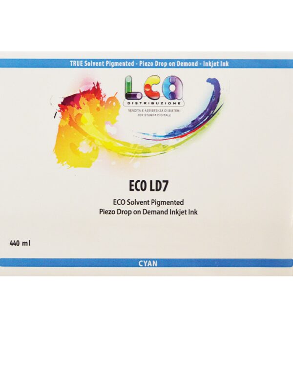 Cartuccia EcoSolvente LD7 - Ciano