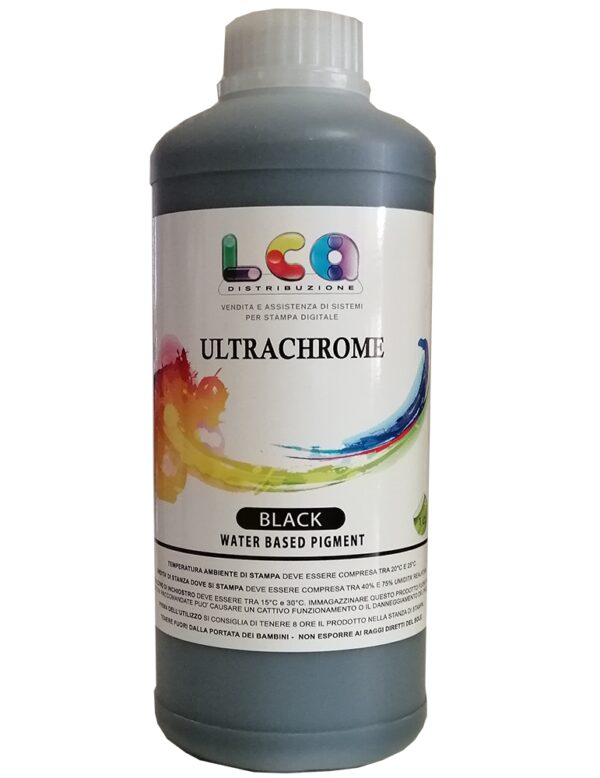 Inchiostro pigmento AQUEOUS 1 LT - Nero