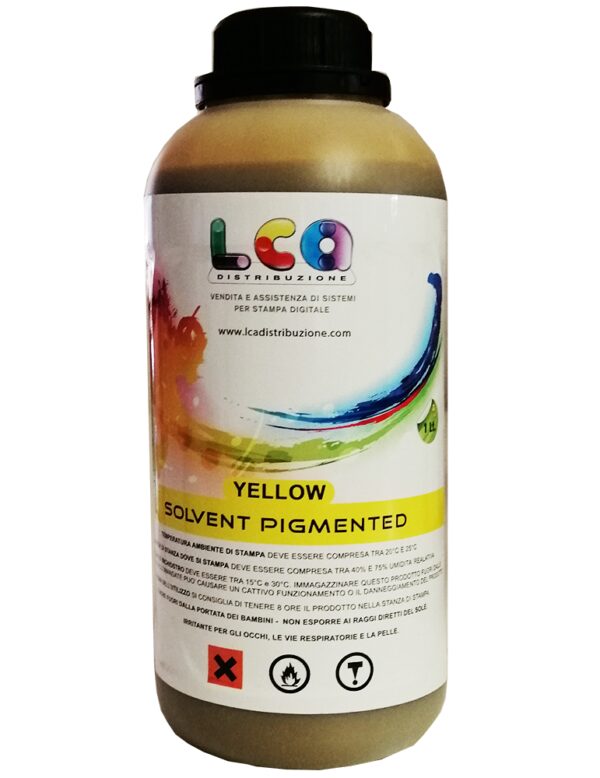 Inchiostro compatibile Eco Solvente 1 LT - Giallo