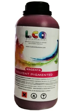 Inchiostro compatibile Eco Solvente 1 LT - Magenta