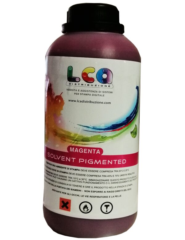 Inchiostro compatibile Eco Solvente 1 LT - Magenta