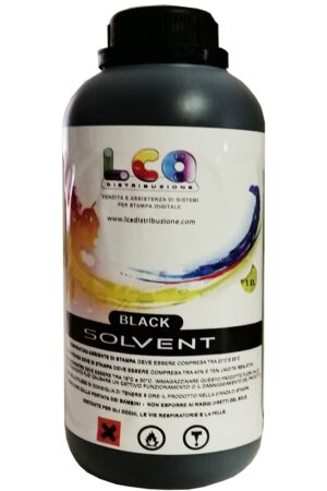 Inchiostro compatibile Eco Solvente 1 LT - Nero