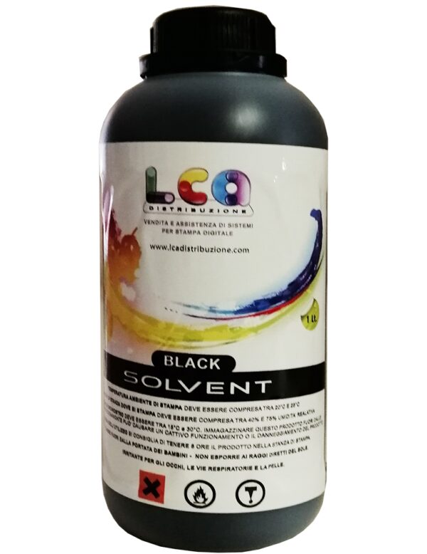 Inchiostro compatibile Eco Solvente 1 LT - Nero