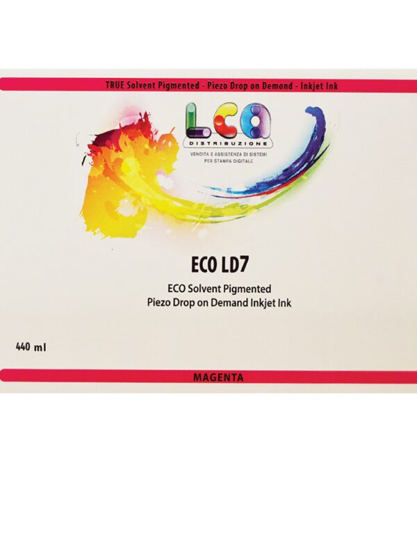 Cartuccia EcoSolvente LD7 - Magenta